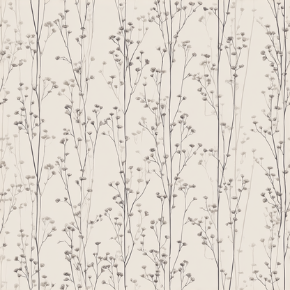 Winterling Stems Wallpaper