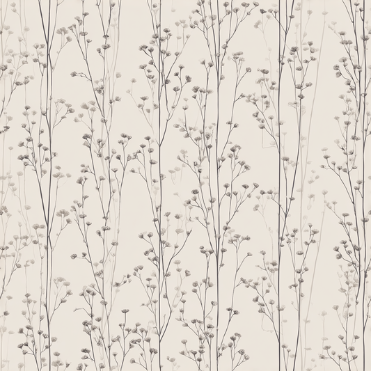 Winterling Stems Wallpaper