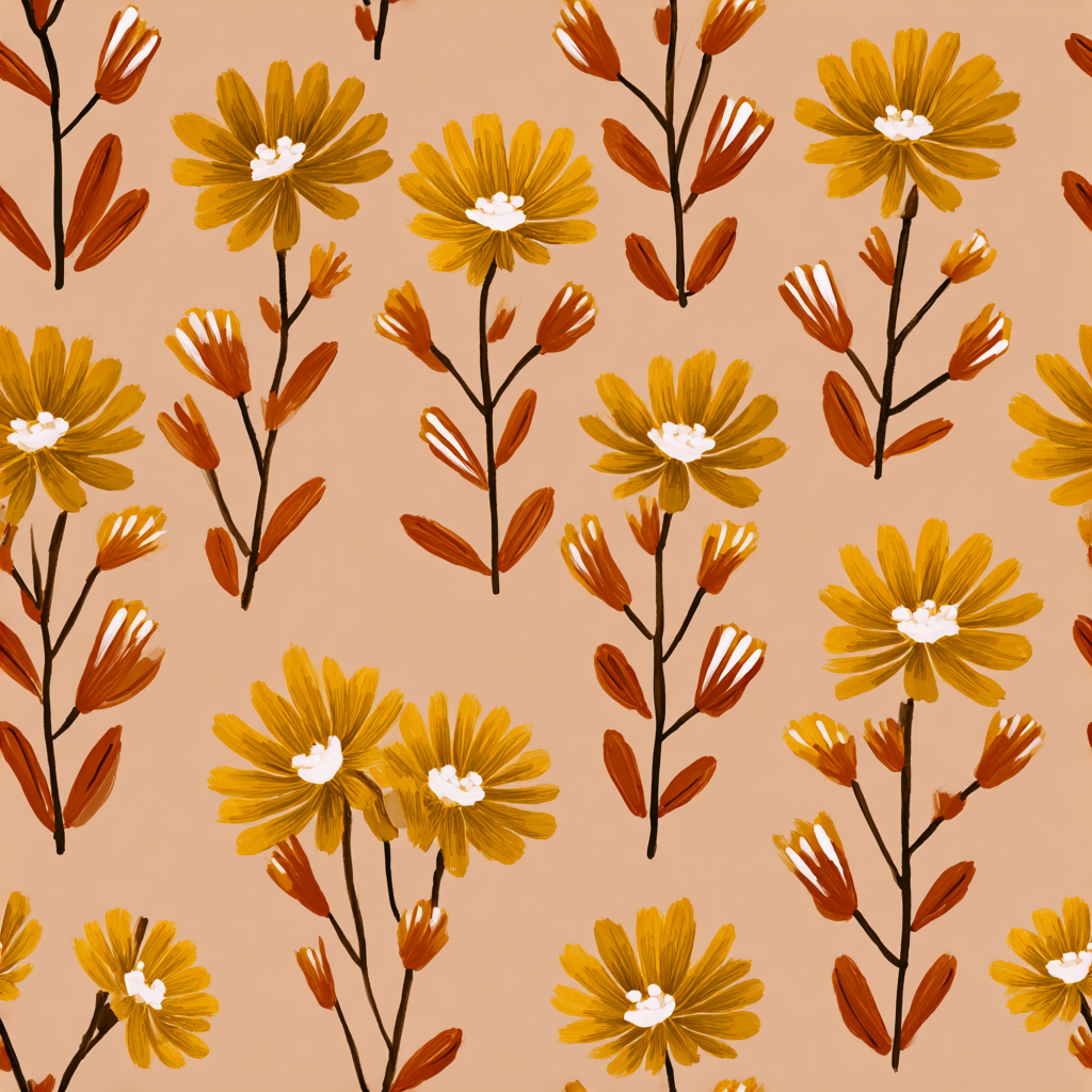 Marigold Daydream Wallpaper