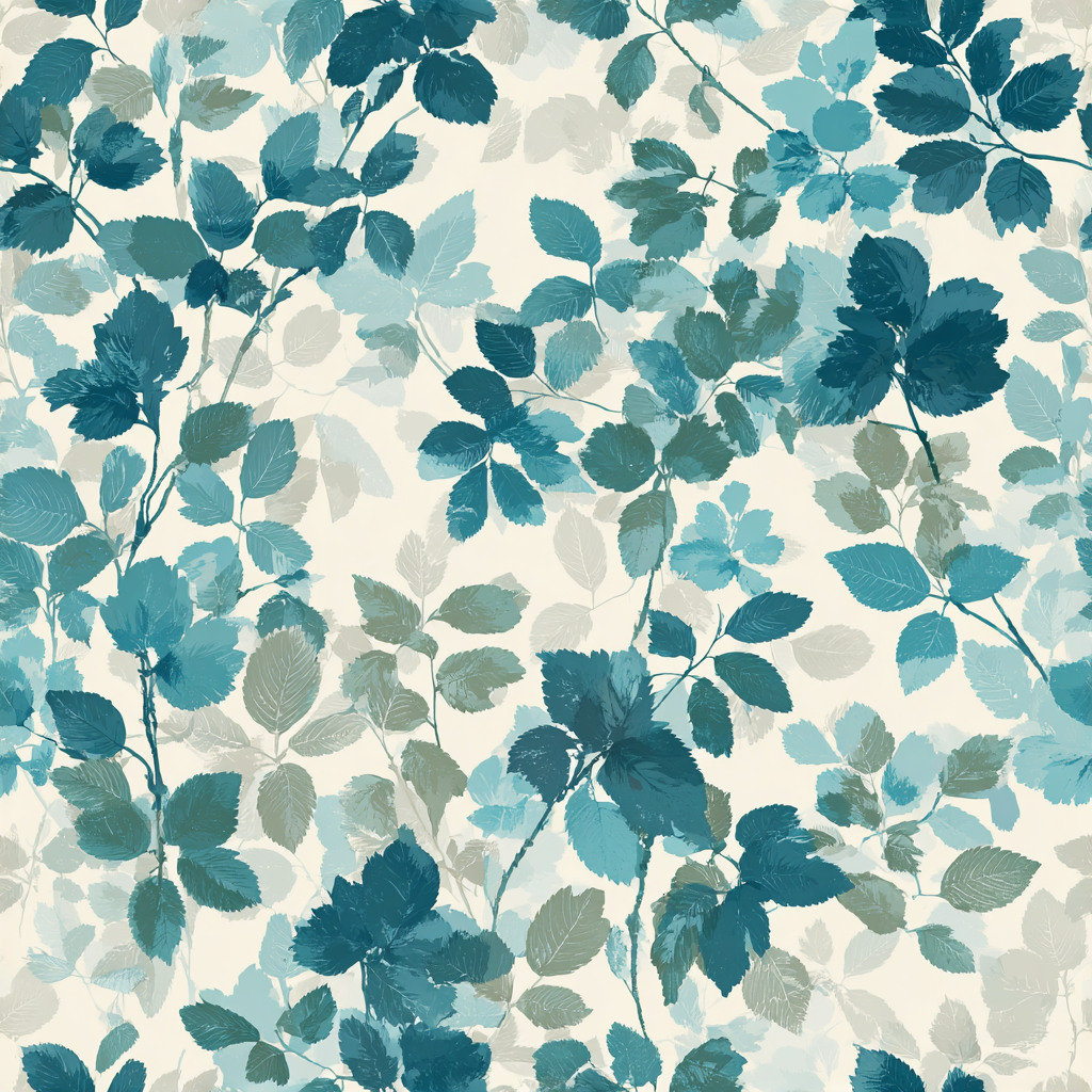 Sea Glass Blossom Wallpaper