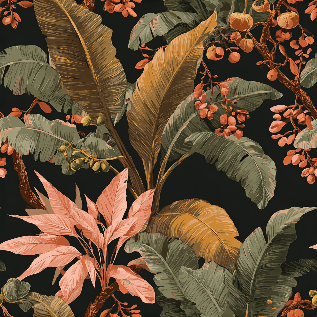 Tropic Noir Wallpaper