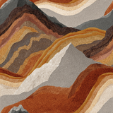Abstract redrock flow wallpaper with textured effect.