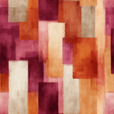 Abstract heatmap wallpaper with warm-toned rectangles and a textured, watercolor-like effect.