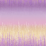 Lavenderfall wallpaper in purple, from Wallpapers, featuring a speckled lavender rain and field of white and purple blossoms.
