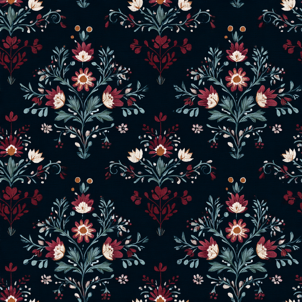 Cranberry Sampler Wallpaper