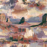 Mesa Brushstroke Country Wallpaper