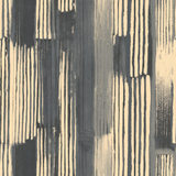 Gray charstone wallpaper with vertical stripes and block pattern.