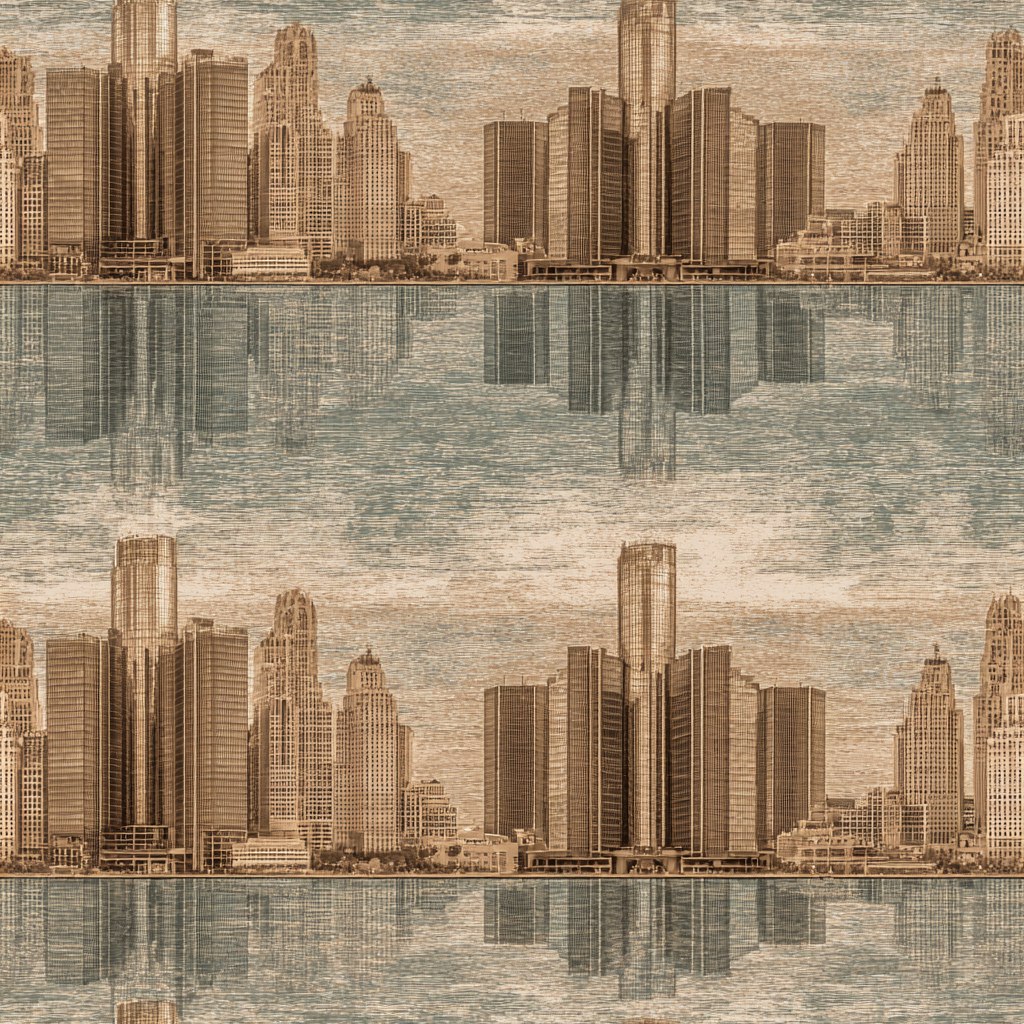 Riverfront Renaissance Wallpaper