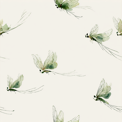 Willowborne Flies Wallpaper