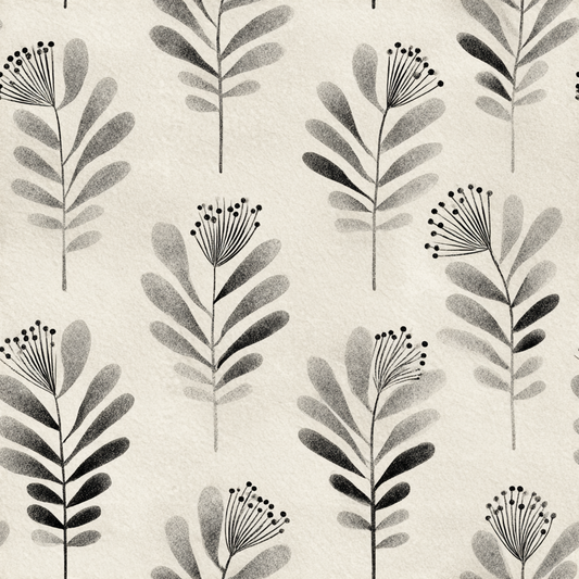 Folia Noir Wallpaper