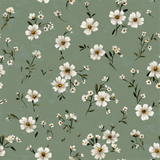 Sage Meadow Toss Wallpaper