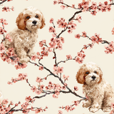 Hanami Crest Wallpaper
