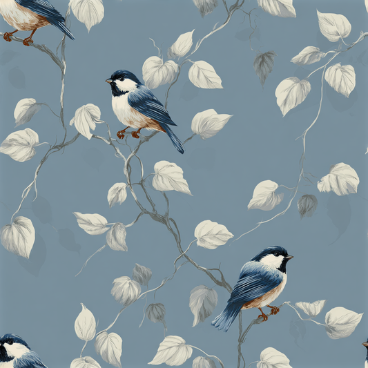 Azure Finch Wallpaper