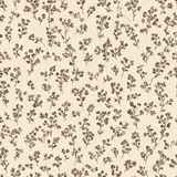 Stillfield wallpaper with floral pattern over an aged, textured background.