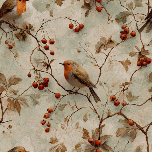 Hawthorn Hollow Wallpaper