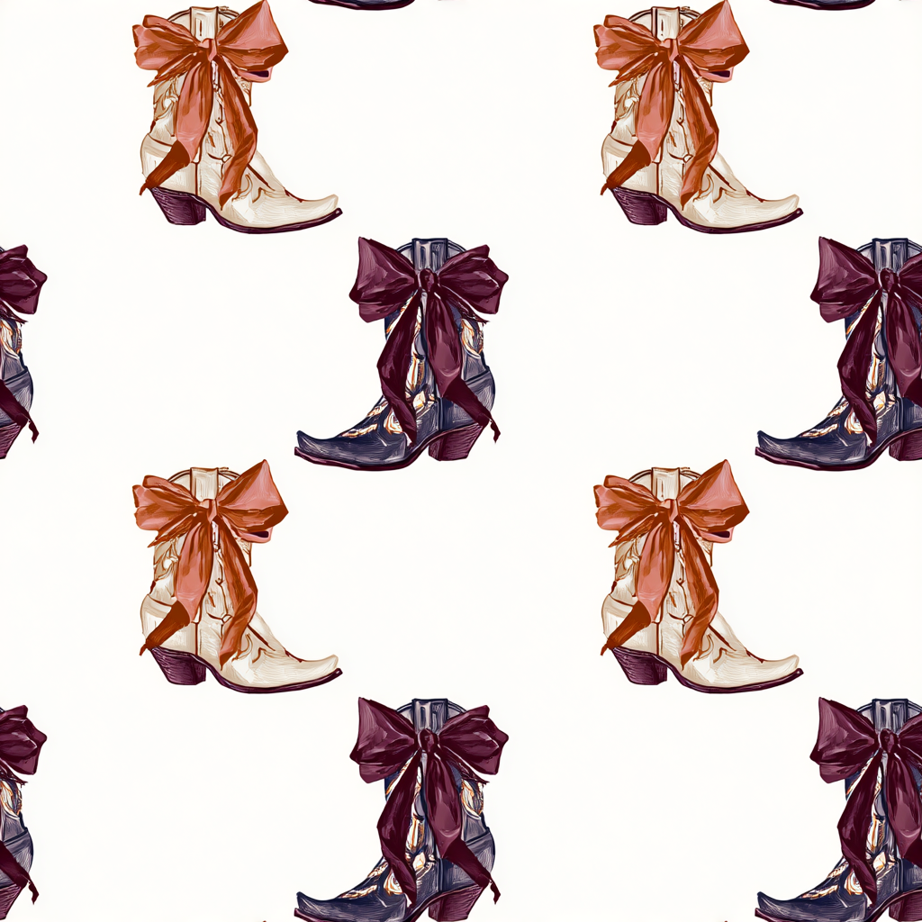 Boots n' Bows Wallpaper