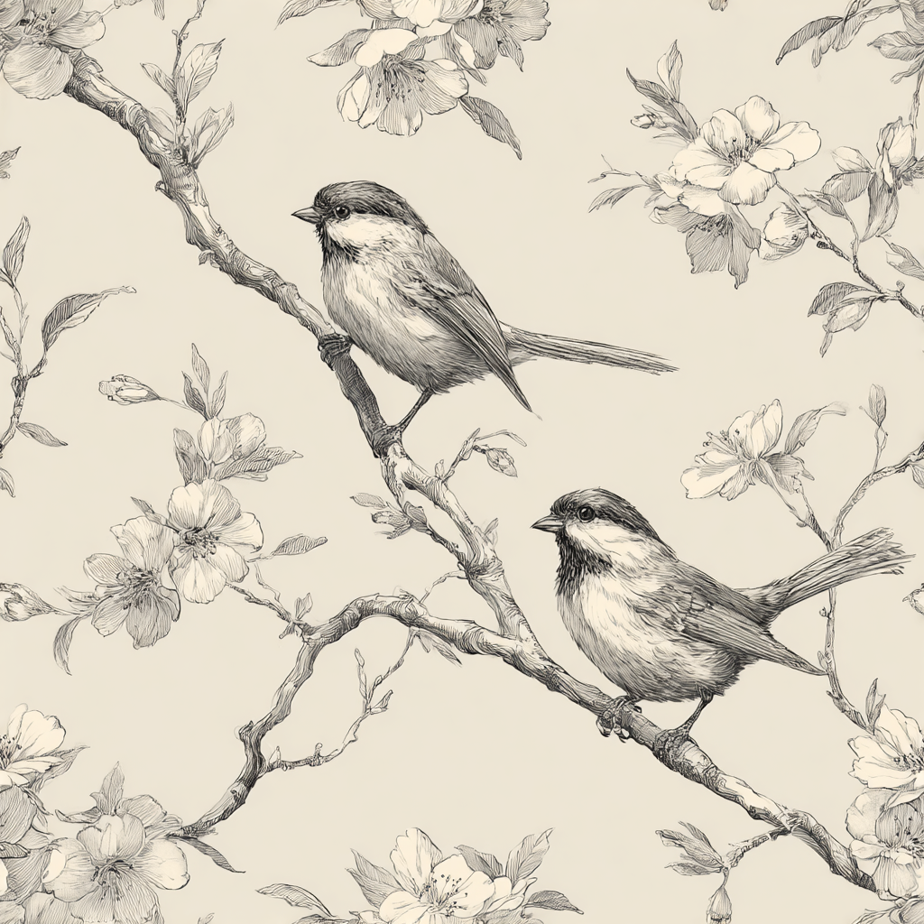 Songbird Study Wallpaper