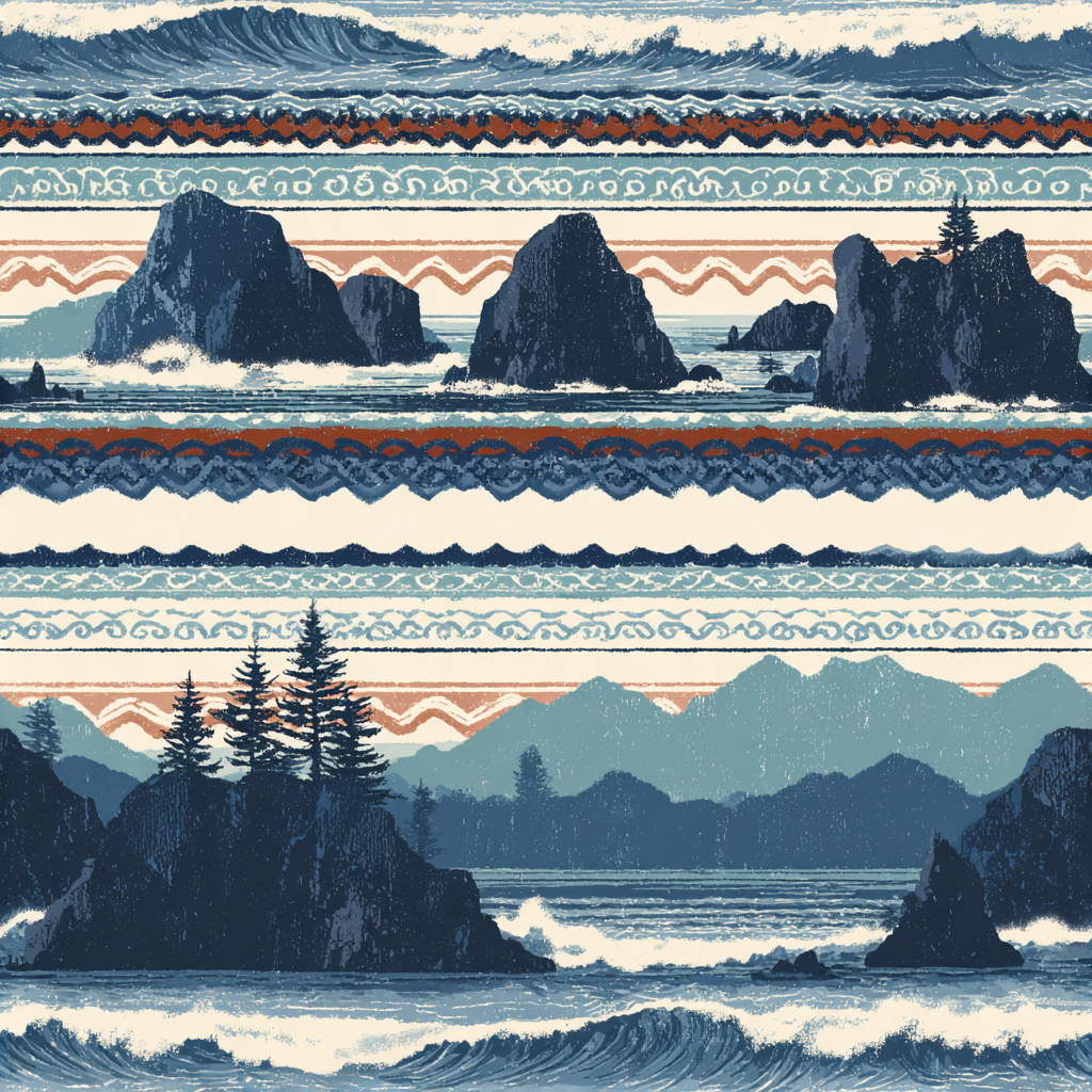 Pacific Tapestry Wallpaper