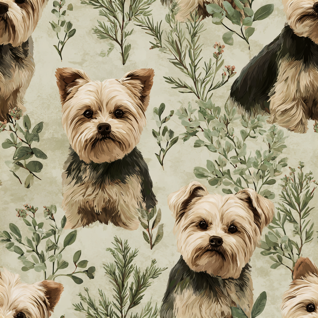 Brindlewood Yorkies Wallpaper