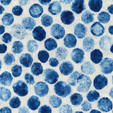 Bubbled ink wallpaper with watercolor polka dot pattern.
