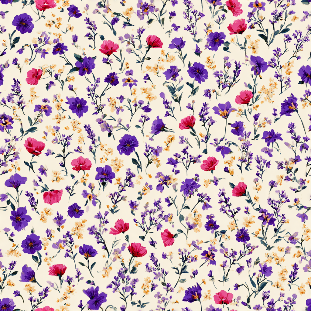 Confetti Wildflower Wallpaper