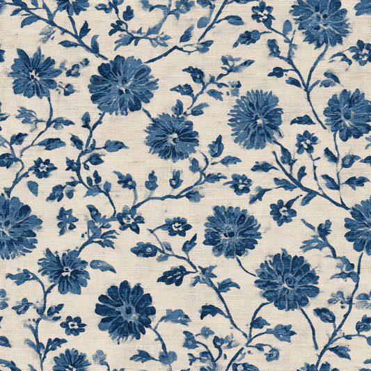 Indigo Dhalia Wallpaper