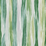Green Whispering Blades Wallpaper with watercolor leaf pattern.