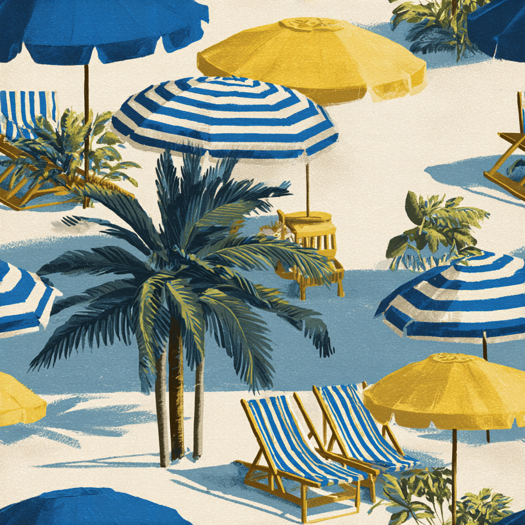 Cabana Postale Wallpaper
