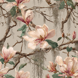 Spanish Moss Magnolia Wallpaper