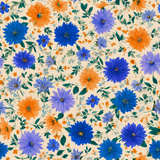 Cornflower Confetti Wallpaper