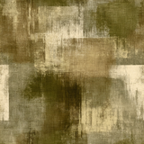 Canvas wallpaper in shades of mossfield with an abstract, textured block pattern.