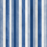 Harbor Stripe Wallpaper with blue and white vertical stripes with a subtle textured appearance.

