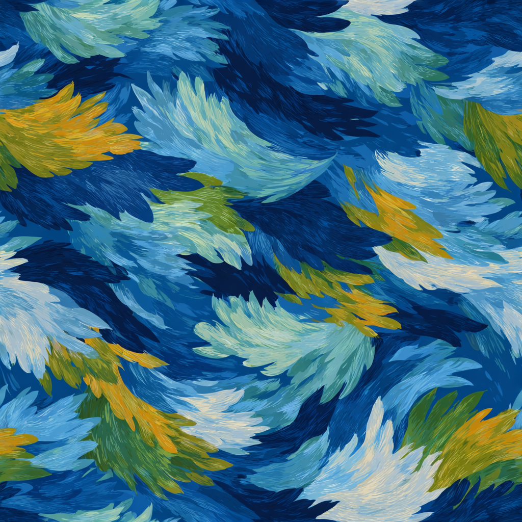 Aegean Plumes Wallpaper