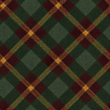 Tartan wallpaper with green, red, and yellow plaid pattern.