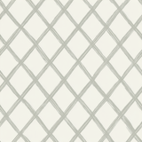 Lattice pattern wallpaper with a weathered grid design on an off-white background.