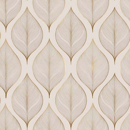 Aurelia Leaf Wallpaper