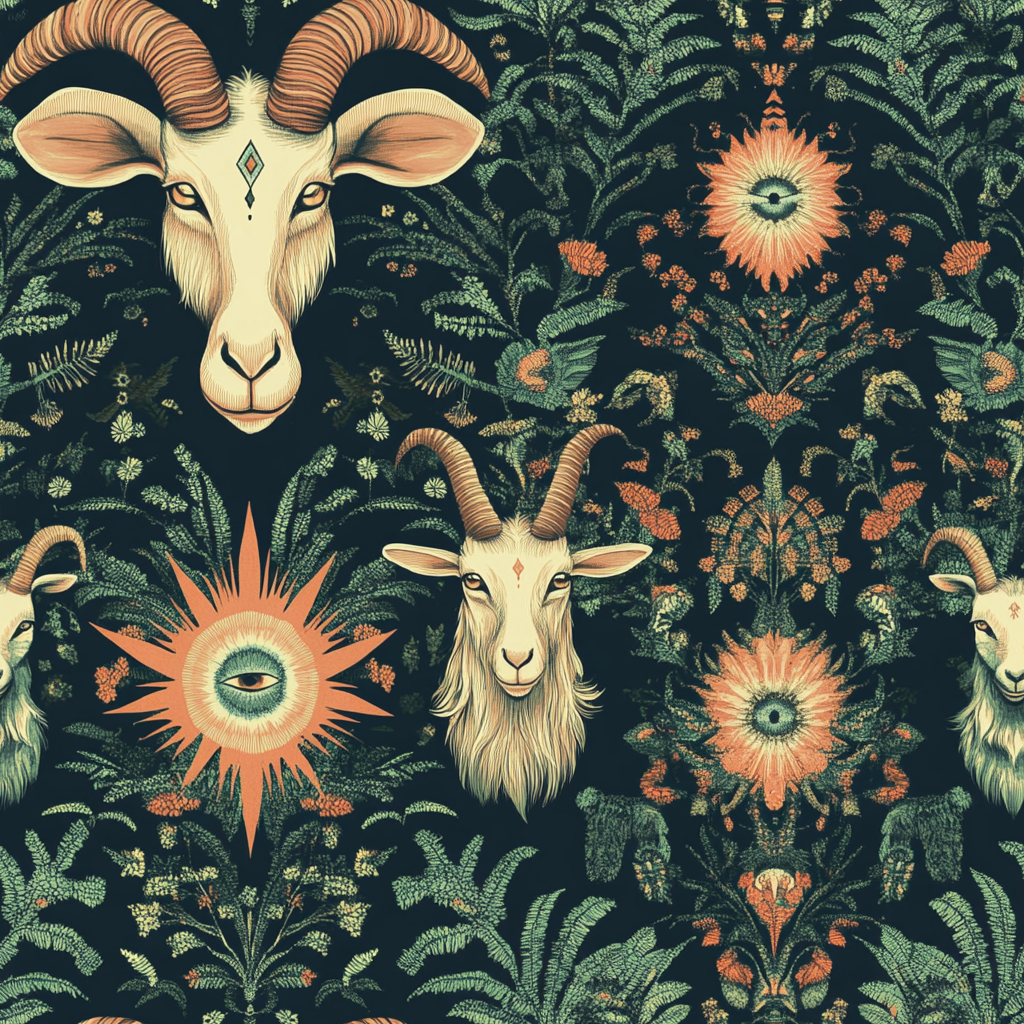 The Augur's Menagerie Wallpaper