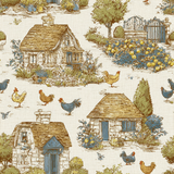 Pastoral Whimsy Wallpaper