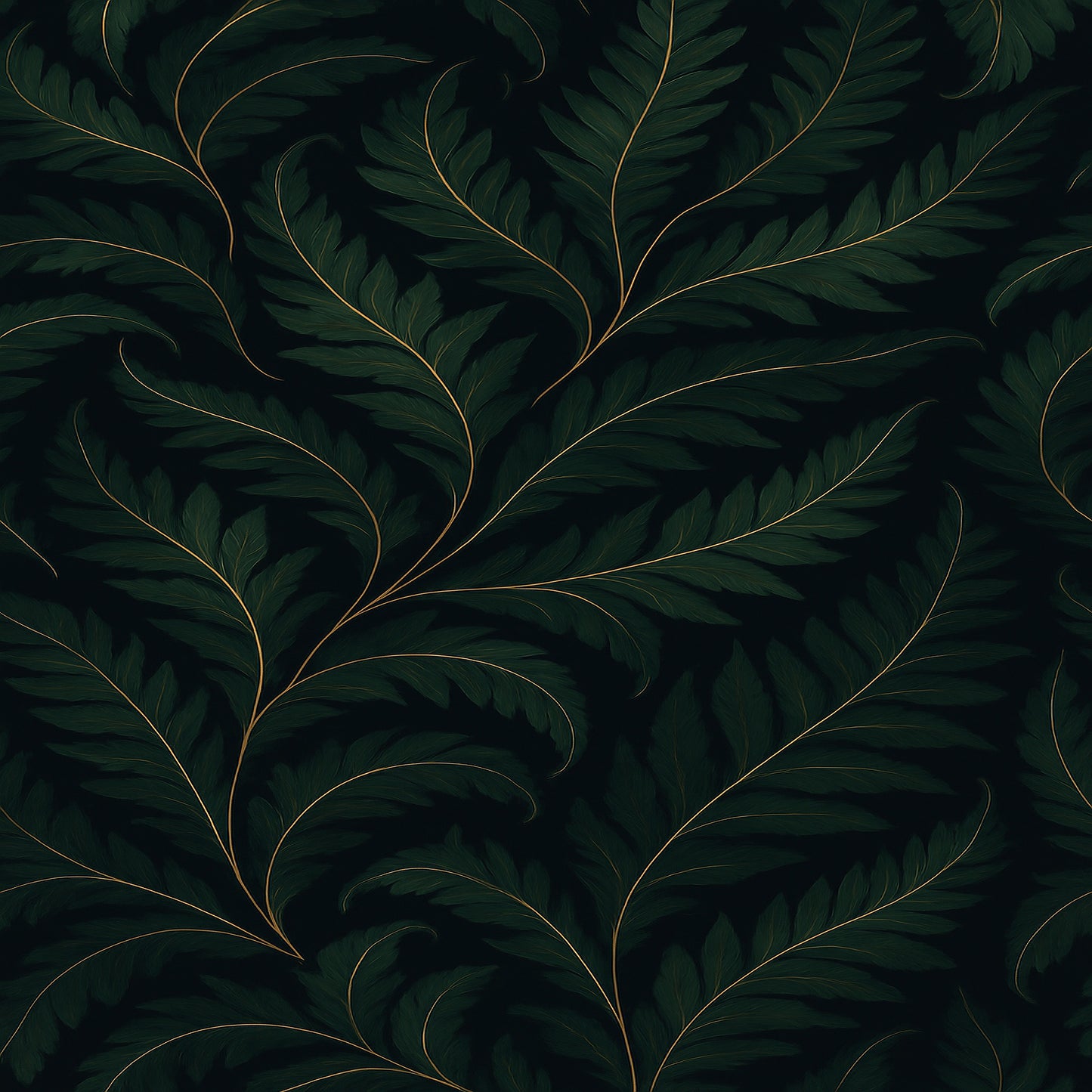 Wild Fern Wallpaper